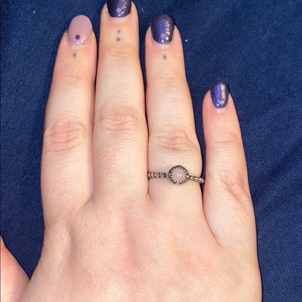 Pandora October birth stone ring